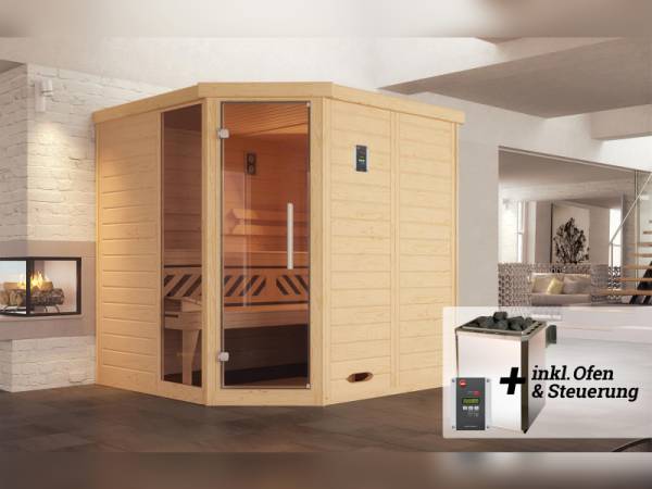 Weka Sauna Kemi Gr.2 inkl. 7,5 kW OS
