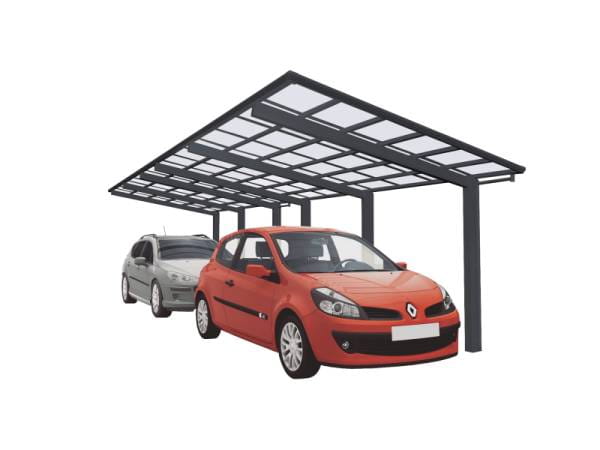 Ximax Aluminium Carport Linea Typ 110 Tandem Schwarz Ximax Aluminium Carport Linea Typ 110 Tandem Schwarz