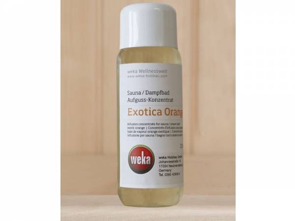 Weka Sauna/Dampfbad Aufguss-Konzentrat Exotica-Orange Weka Sauna/Dampfbad Aufguss-Konzentrat Exotica-Orange