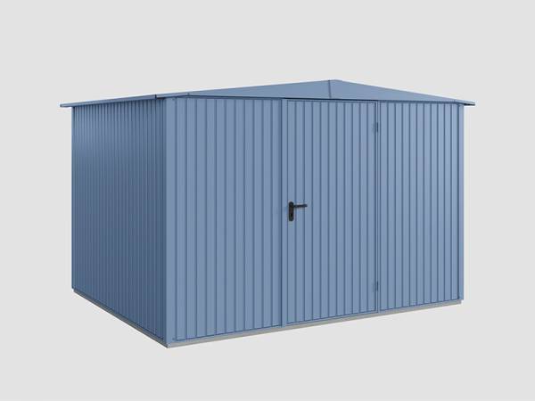 Ecostar Gerätehaus Trend-S,Typ 3, Taubenblau, 1 flg