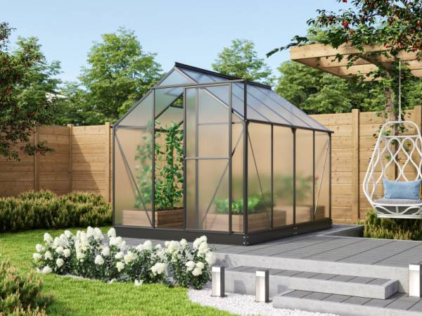 Vitavia Gewächshaus Triton 5000 HKP 4 mm Schwarz
