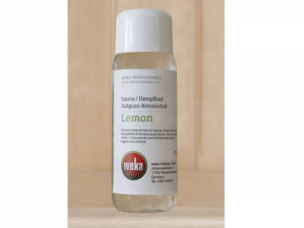 Weka Sauna/Dampfbad Aufguss-Konzentrat Lemon Weka Sauna/Dampfbad Aufguss-Konzentrat Lemon
