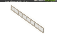 Ximax Seitenwand 491 x 49 cm Mattbraun