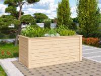 Karibu Hochbeet 1 natur 28 mm