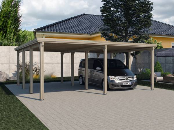 Weka Carport 618 Größe 2 kdi Weka Carport 618 Größe 2 kdi