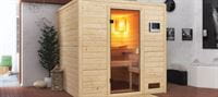 Sauna niedrige Deckenhöhe