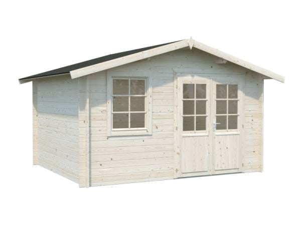 Palmako Blockbohlenhaus Klara 10,4 28 mm natur