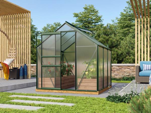 Vitavia Gewächshaus Venus 3800 HKP 4 mm Smaragd