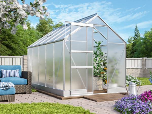 Vitavia Gewächshaus Apollo 6200 HKP 4 mm Alu Vitavia Gewächshaus Apollo 6200 HKP 4 mm Alu