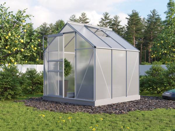 Vitavia Gewächshaus Planet 3800 HKP 6 mm Alu eloxiert