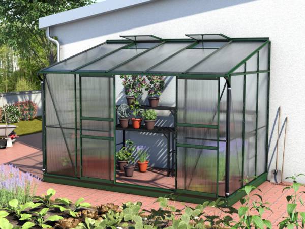 Vitavia Gewächshaus Ida 6500 HKP 4 mm dunkelgrün