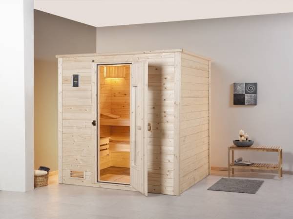 Weka Massivholzsauna Bergen 1,8 HT Weka Massivholzsauna Bergen 1,8 HT
