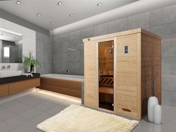 Weka Massivholzsauna Kemi 4 GT Weka Massivholzsauna Kemi 4 GT