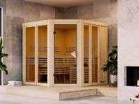 Karibu Sauna Airi, ohne Ofen - ohne Dachkranz -