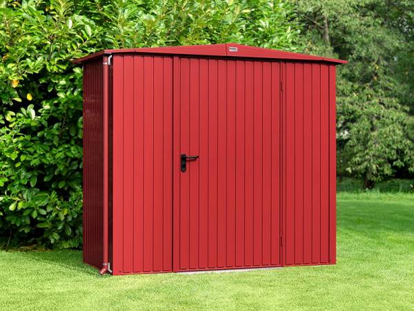 Ecostar Gerätehaus Trend-S,Typ 1, Purpurrot, 1 flg