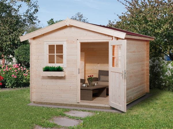 Weka Gartenhaus 106 Gr 5 Vordach 20 cm 28 mm Weka Gartenhaus 106 Gr 5 Vordach 20 cm 28 mm