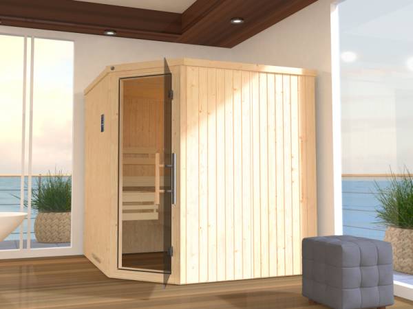 Weka Elementsauna Varberg 3 GT Sparset 7,5 kW Bioofen Weka Elementsauna Varberg 3 GT Sparset 7,5 kW Bioofen