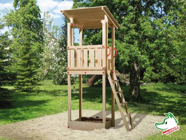 Weka Kinderspielturm 816 D mit Flachdach Weka Kinderspielturm 816 D mit Flachdach