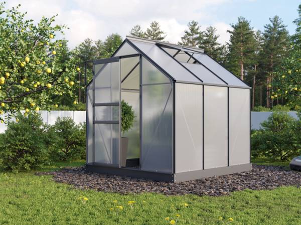 Vitavia Gewächshaus Planet 3800 HKP 6 mm Schwarz