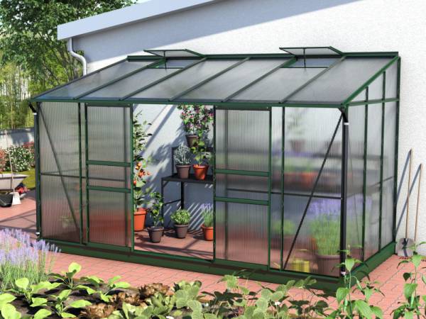 Vitavia Gewächshaus Ida 7800 HKP 4 mm dunkelgrün