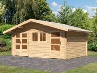 Karibu Gartenhaus Lagor 2 38 mm 2-Raum-Haus