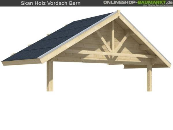 Skan Holz Vordachverlängerung 212 cm für Bern Skan Holz Vordachverlängerung 212 cm für Bern