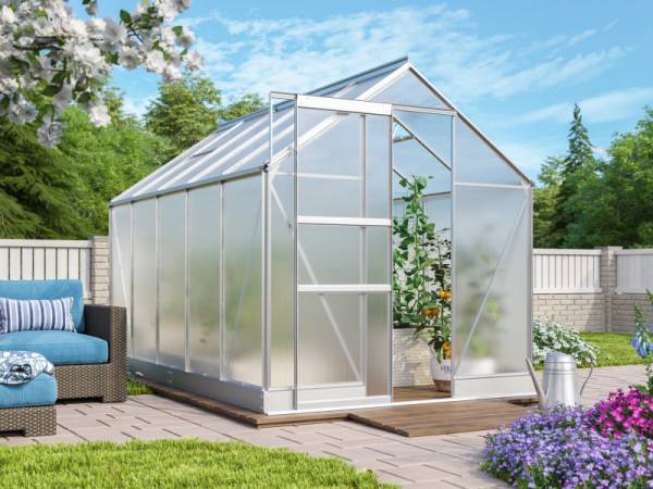 Vitavia Gewächshaus Apollo 6200 HKP 6 mm Alu Vitavia Gewächshaus Apollo 6200 HKP 6 mm Alu