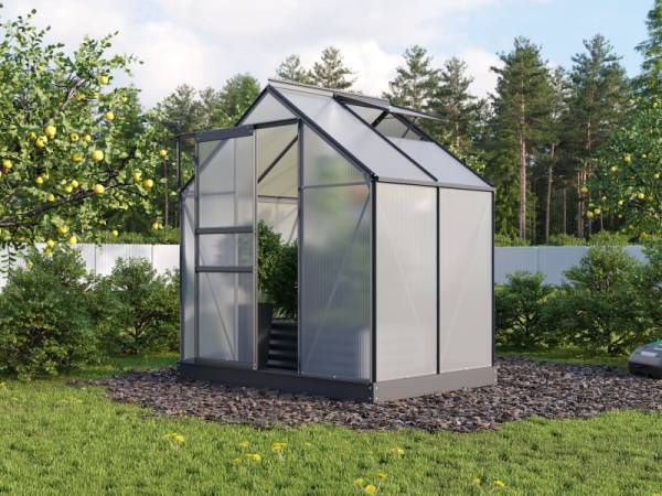 Vitavia Gewächshaus Planet 2500 HKP 6 mm Schwarz