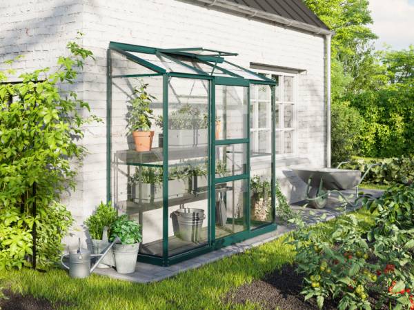 Vitavia Gewächshaus Ida 1300, 3mm ESG, Smaragd Vitavia Gewächshaus Ida 1300, 3mm ESG, Smaragd